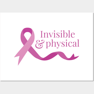 Invisible & Physical (Pink) Posters and Art